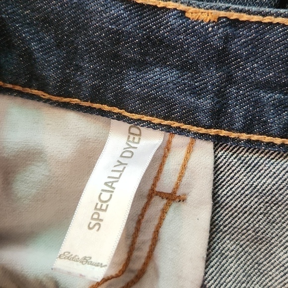 EDDIE Bauer Blue Denim 34×30 Straight Leg Jeans - Picture 7 of 12
